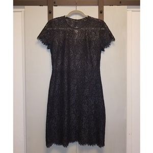 Banana Republic Black Lace Dress
